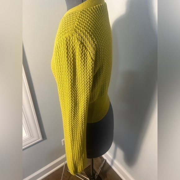 Kerisma Sz Small Saori Cardie, Moss Green Cashmere Blend Shrunken Cardigan NWOT - Picture 16 of 16